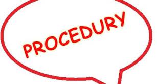 procedury
