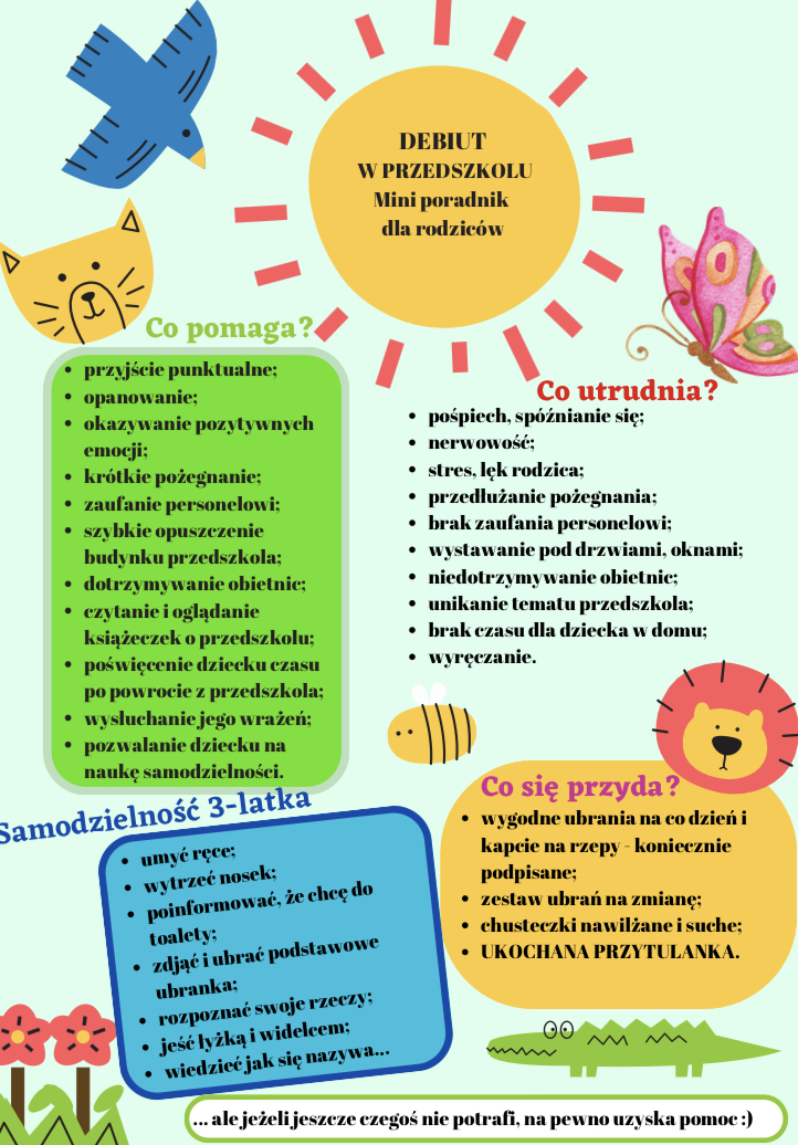Debiut w przedszkolu