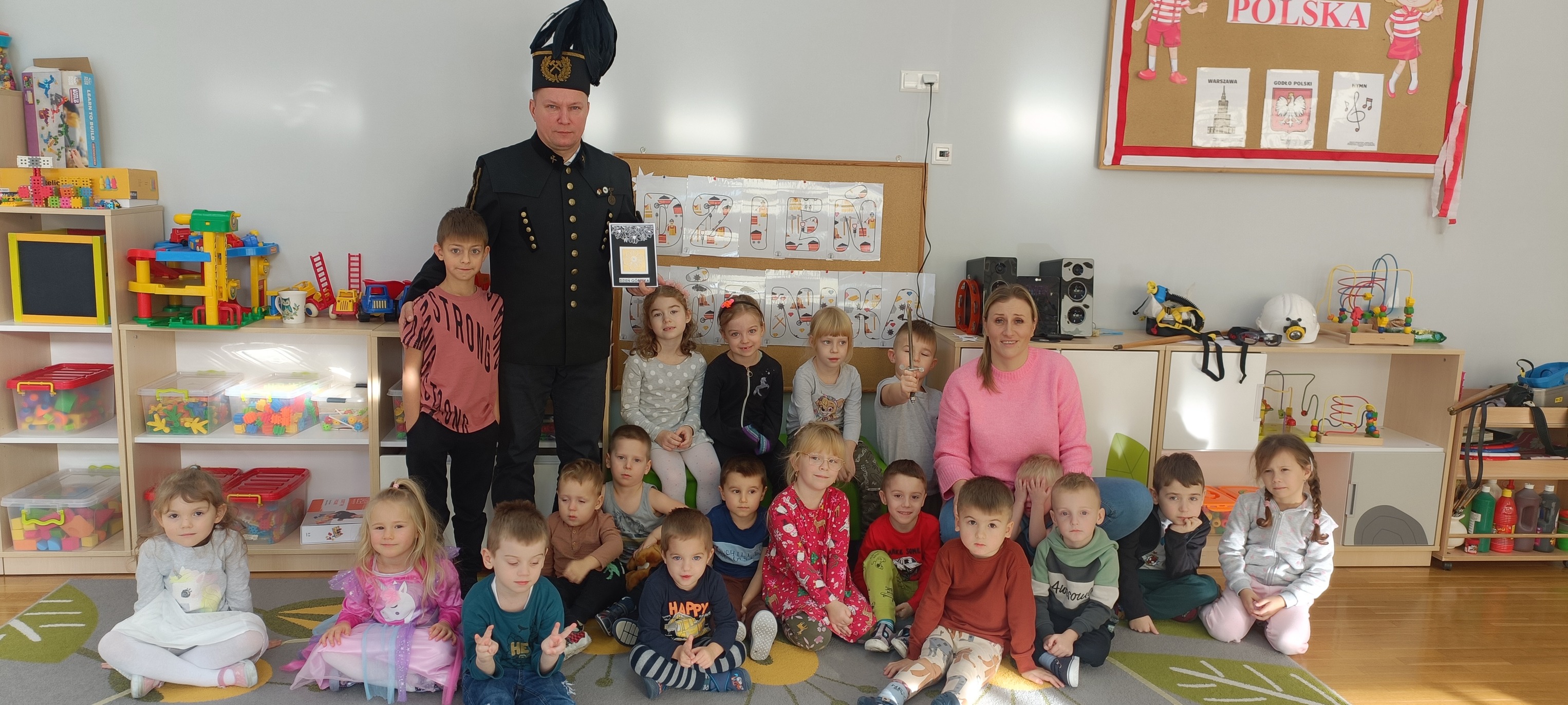 Niecodzienna wizyta g&oacute;rnika! 