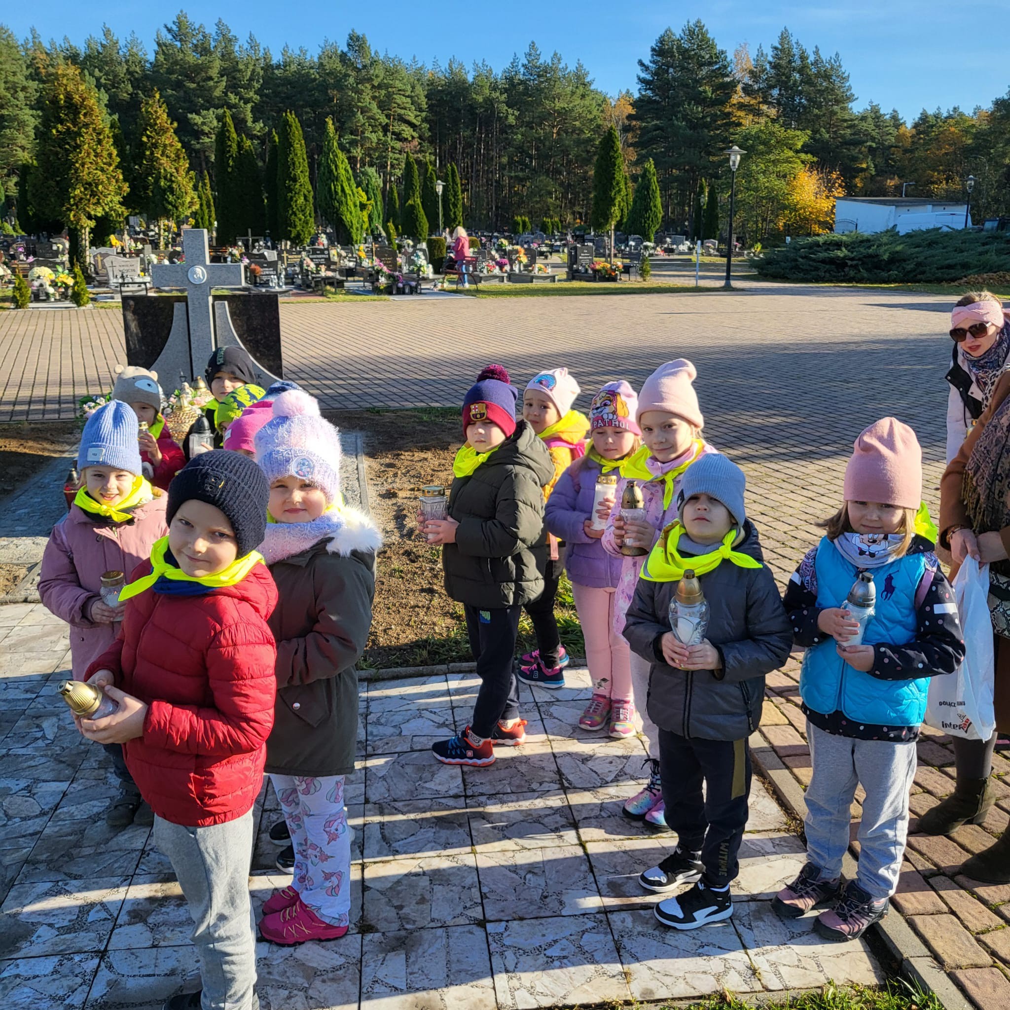 Wyjście na cmentarz