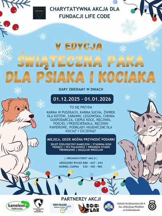 &bdquo;Świąteczna Paka dla Psiaka i Kociaka&rdquo;