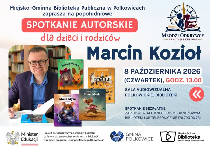 Spotkanie autorskie dla dzieci i rodzic&oacute;w