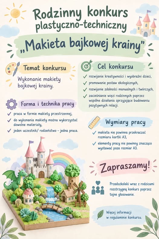 Makieta bajkowej krainy