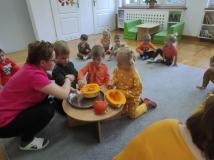 Jesienne zabawy z dynią