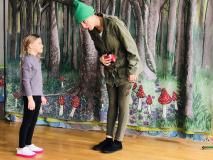 Czerwony Kapturek teatrzyk