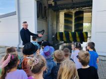 Zwiedzanie zajezdni autobusowej i wycieczka po Polkowicach