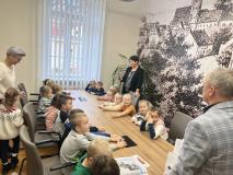 Przedszkolaki z wizytą w urzędzie gminy