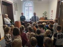 Przedszkolaki z wizytą w urzędzie gminy