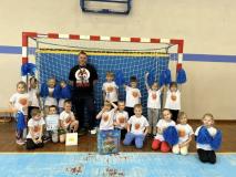 Mamy to 🔥💪 Dzieci z Grupy Skrzaty wzięły udział w XVIII Międzyprzedszkolnej Spartakiadzie Sportowej, podczas której z zaangażowaniem i radością reprezentowały naszą placówkę. Za godną postawę, przestrzeganie zasad fair play oraz aktywne uczestnictwo w sportowej rywalizacji, otrzymały dyplom i nagrodę. Jesteśmy dumni z naszych małych sportowców!🫶🏻🫶🏻🫶🏻