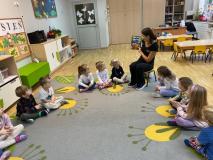 W przedszkolnej kuchni