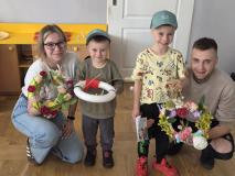 Smerfne spotkanie z wiosną: Warsztaty z Rodzicami