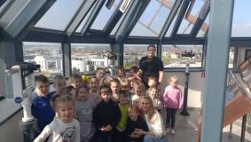 Przedszkolaki w Polkowickim Wiatraku