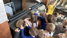 Przedszkolaki w Polkowickim Wiatraku