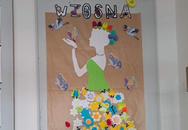 Wiosenna praca plastyczna