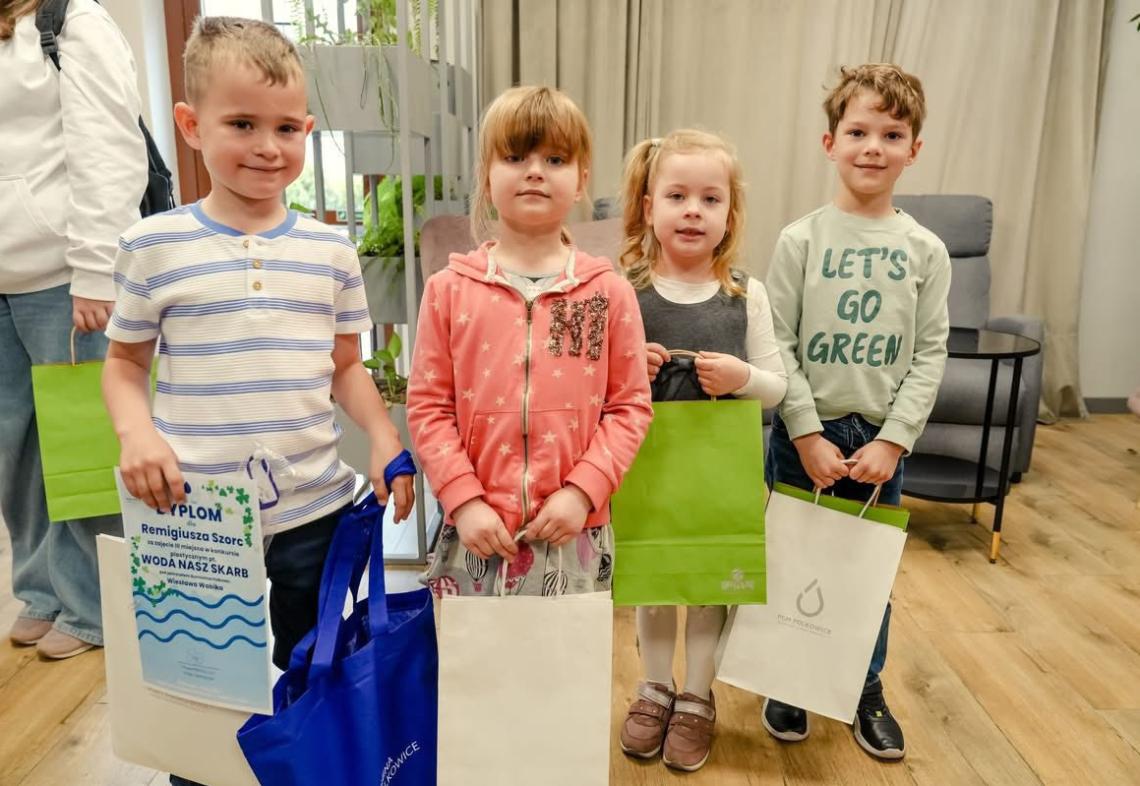 „Woda nasz skarb”- udział w konkursie plastycznym