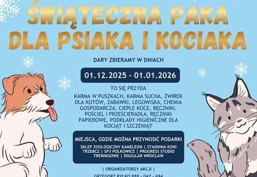 „Świąteczna Paka dla Psiaka i Kociaka”