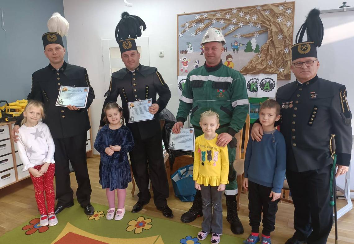 Górnicy w przedszkolu