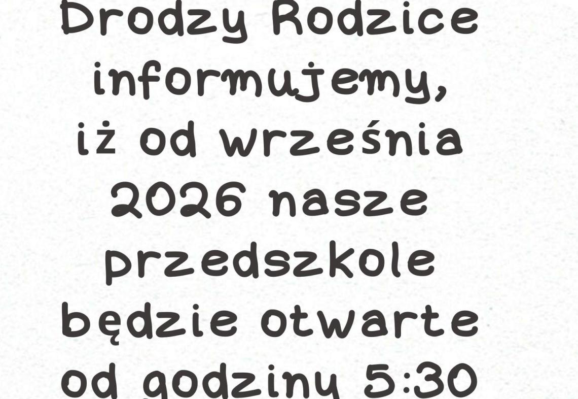 Otwarcie Przedszkola