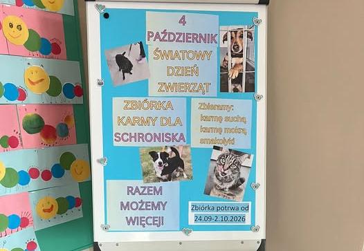  ZBIÓRKA KARMY DLA SCHRONISKA