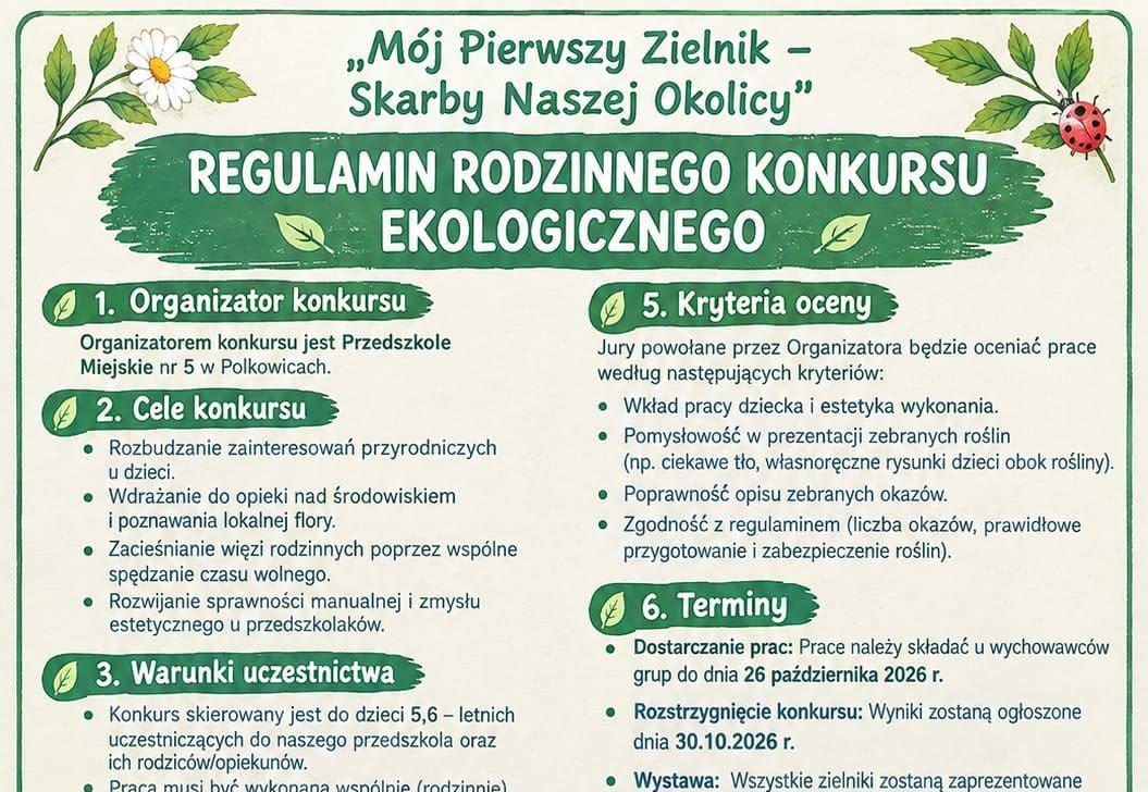 Zapraszamy do udziału w konkursie